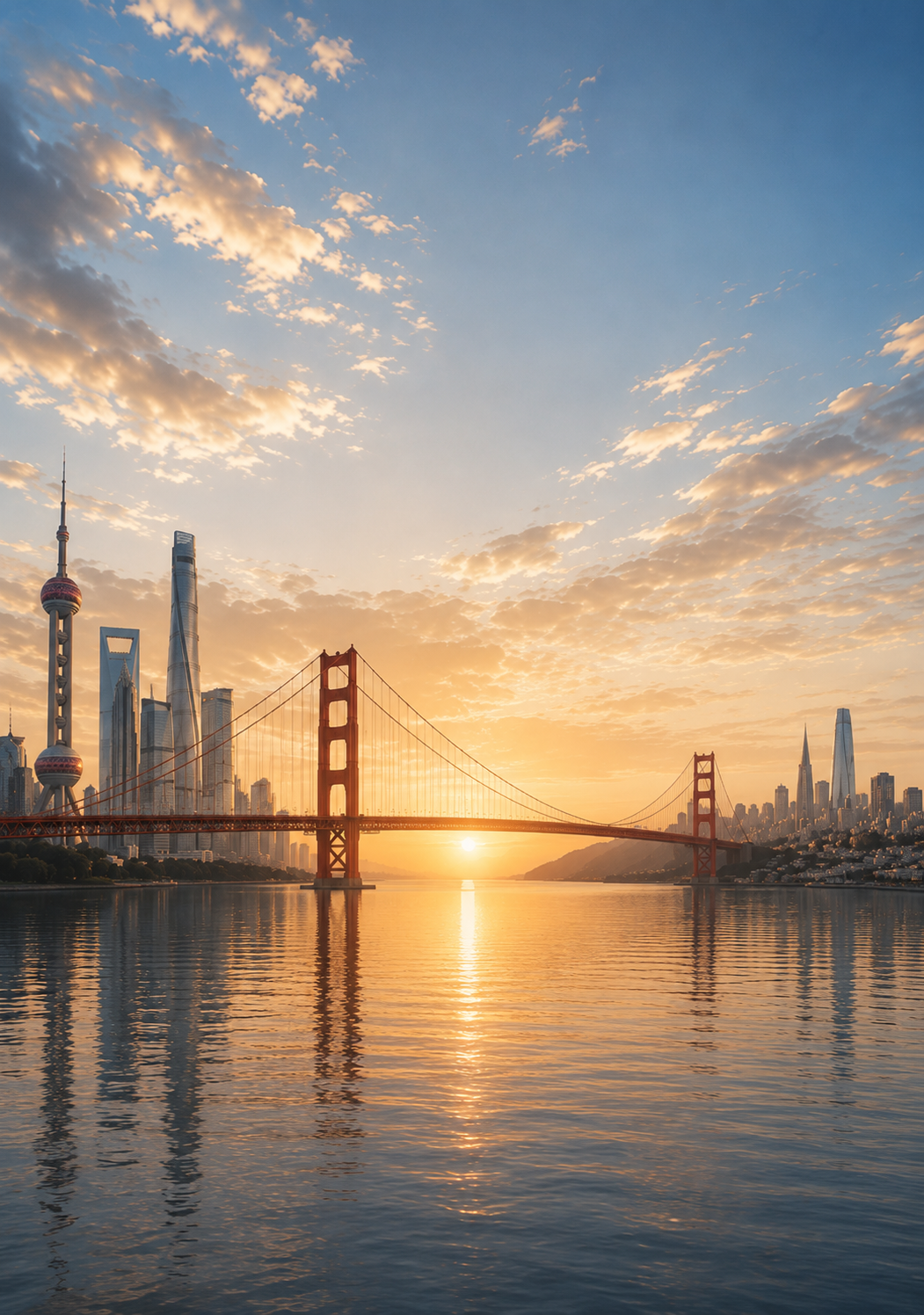 A symbolic bridge connecting China and North America